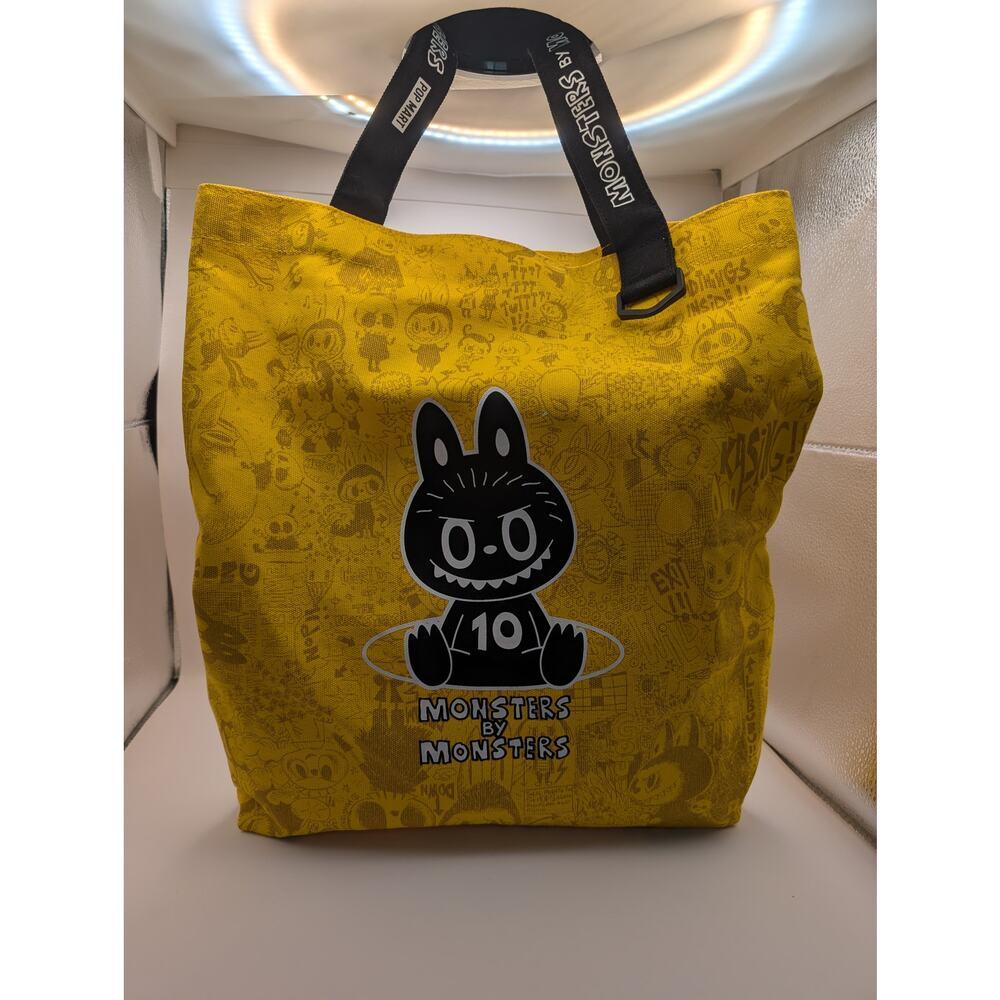Auth Collectable Labubu "Little Monsters"10th Anniversary Limited Edition Tote